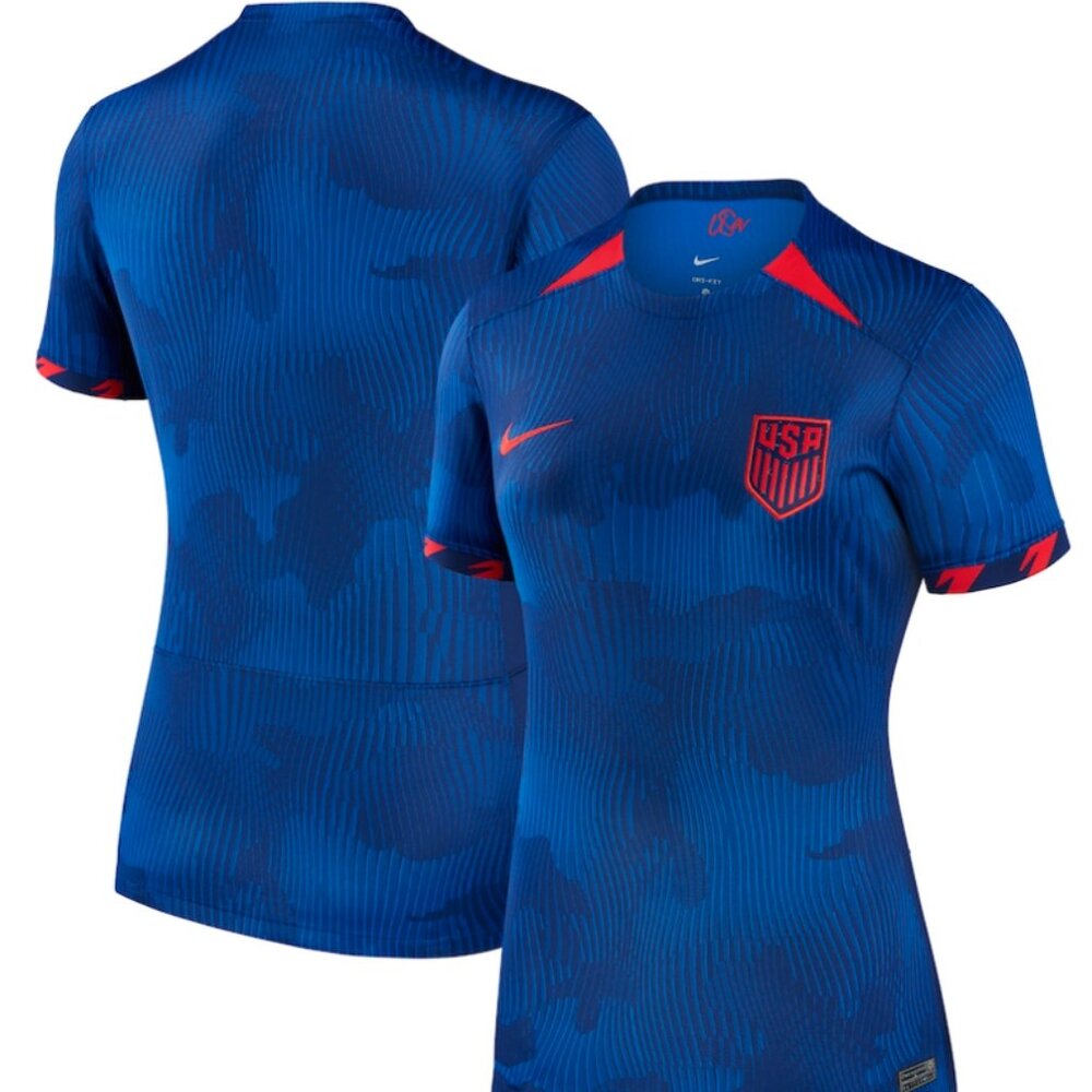 $170 NWT Women’s Nike Royal USMNT Away AUTHENTIC Jersey – Small